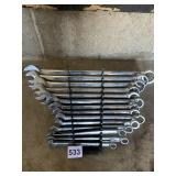 LARGE PITTSBURGH WRENCH SET IN HOLDER