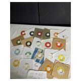 20 ASSORTED 45 RECORDS GOOD CONDITION