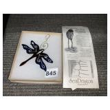 SEE DRAGON GALLERY DRAGONFLY METAL ORNAMENTS WITH