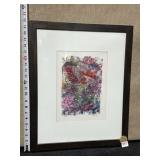 MONOPRINT SIGNED BY ARTIST TITLED DE NRITIC IN