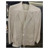 BURBERRY PURE SILK SUIT COAT36/30 PERRY ELLIS