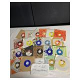20 ASSORTED 45 RECORDS GOOD CONDITION