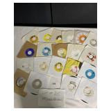 20 ASSORTED 45 RECORDS GOOD CONDITION