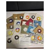 20 ASSORTED 45 RECORDS GOOD CONDITION