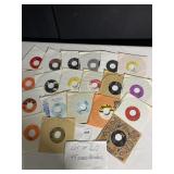 20 ASSORTED 45 RECORDS GOOD CONDITION