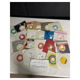 20 ASSORTED 45 RECORDS GOOD CONDITION