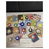 20 ASSORTED 45 RECORDS GOOD CONDITION
