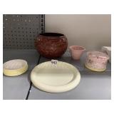 PLANTERS AND COVERED BOX