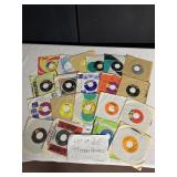 20 ASSORTED 45 RECORDS GOOD CONDITION