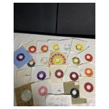 20 ASSORTED 45 RECORDS GOOD CONDITION