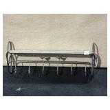 COAT ROCK WITH IRON FRAME 24 INCHES LONG WITH TOP