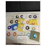 20 ASSORTED 45 RECORDS GOOD CONDITION