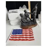 FIRST RESPONDERS FIGURINE WITH STYROFOAM CASE