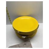 FIESTA YELLOW SUNFLOWER NEW 7.25" PLATES X 10