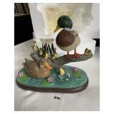 THE DANBURY MINT FIGURINE TITLED SWIMMING LESSONS