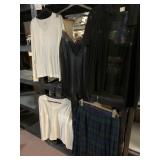 CUDDL DUD TOP, COVER UP, PLAID SKIRT