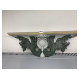 HAND PAINTED WALL SHELF