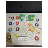20 ASSORTED 45 RECORDS GOOD CONDITION