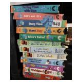 VHS TAPES INCLUDING BLUEï¿½S CLUES