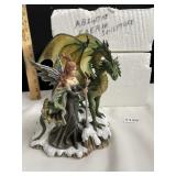 ABSINTHE THE FAIRY SITE FIGURINE W/ STYROFOAM