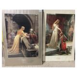 POSTERS EDMUND BLAIR LEIGHTON THE ACCOLADE & GOD