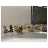 GLAZED MINIATURE FIGURES