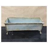 UNUSUAL GALVANIZED THROUGH WITH TURNED LEGS 24