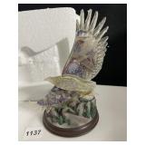 FREEDOM TAKES FLIGHT FIGURINE W/ STYROFOAM COVER