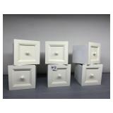 ASSORTED WHITE DRAWERS FOR TRINKETS/DECORATING