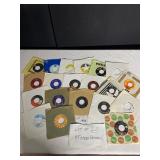 20 ASSORTED 45 RECORDS GOOD CONDITION