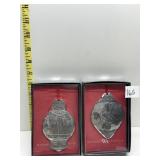 WENDELL AUGUST 2 ORNAMENTS IN GIFT BOX 5"