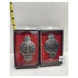 WENDELL AUGUST 2 ORNAMENTS IN GIFT BOX 5"