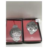 WENDELL AUGUST 2 ORNAMENTS IN GIFT BOX 5"