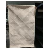 TRELLIS RUG BY POTTERY BARN KIDS 3 FOOT BY 5 FOOT