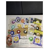 20 ASSORTED 45 RECORDS GOOD CONDITION