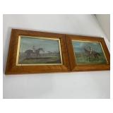 FRAMED PREPARING TO START FO THE DONCASTER GOLD