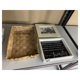 FAMILY GIRLS WILL BE GIRLS PICTURE FRAME BASKET