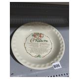 COUNTRY APPLE PIE PAN BY WATKINS