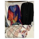 COLLEEN LOPEZ 2X COLORFUL TOP, 525 AMERICA LONG