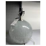 THRESHOLD TABLE LAMP TRANSLUCENT GRAY FINISH NEW