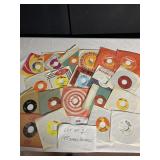 20 ASSORTED 45 RECORDS GOOD CONDITION