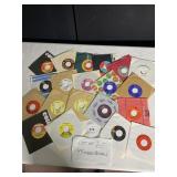 20 ASSORTED 45 RECORDS GOOD CONDITION