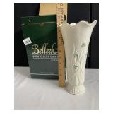 BELLEEK EXCLUSIVE SHANNON VASE WITH BOX