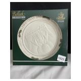 BELLEEK CHRISTMAS 1995 PLATE IN BOX