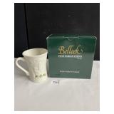 BELLEEK TRADEMARK MUG IN BOX 2007 ADDITION PIECE