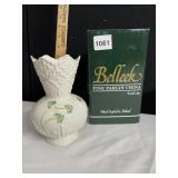 DONEGAL VASE BELLEEK WITH BOX