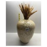 MOTHER OF PEARL ACCENT VASE