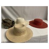 HATS INCLUDING ROGUE CAMO HAT RED, OFF WHITE AND