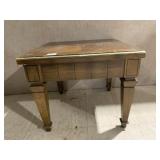 WOOD SIDE TABLE 18" W X 15" H X 18" D