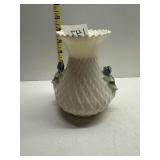BELLEEK BROWN MARK 6.5" THISTLE VASE